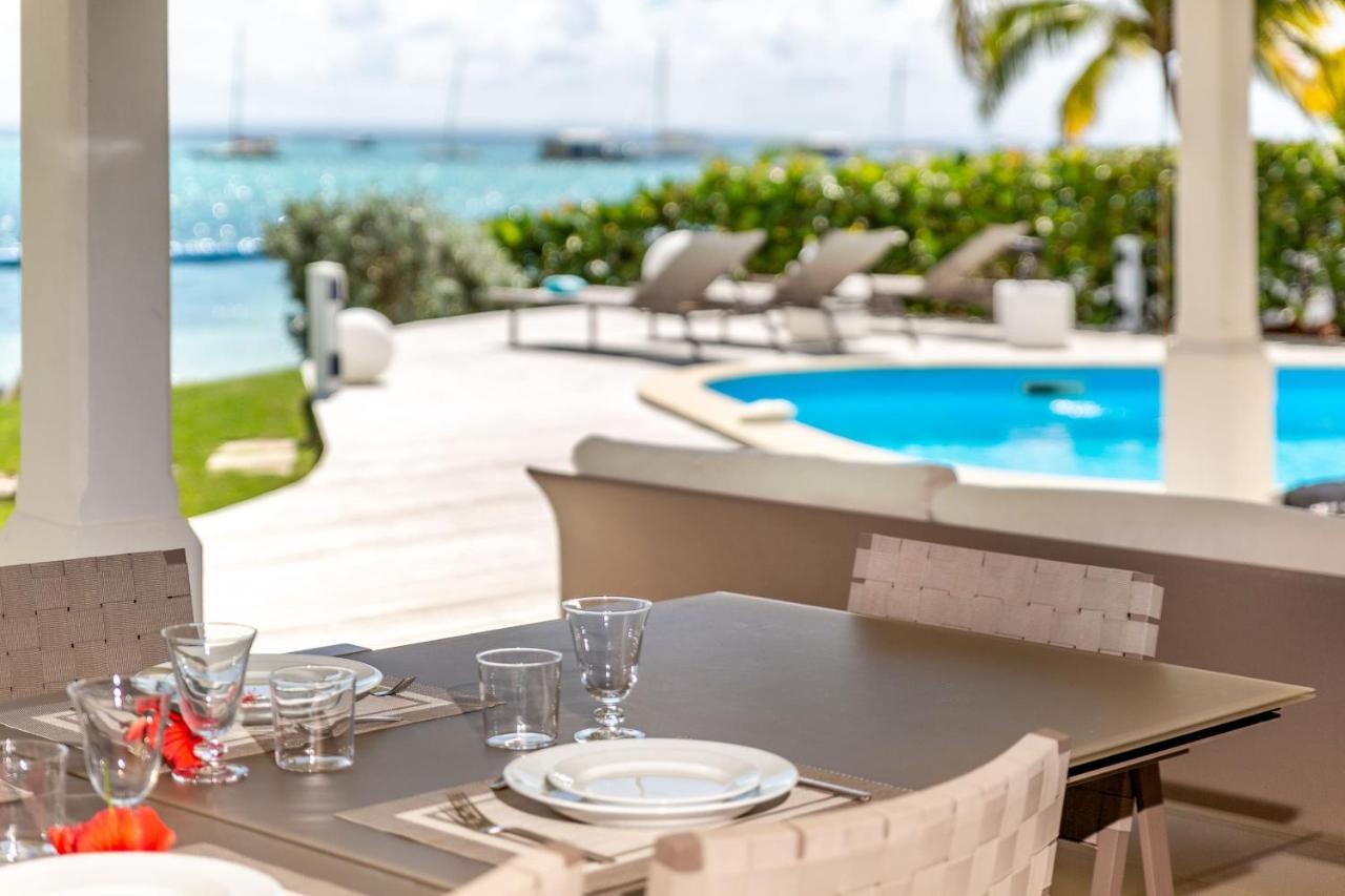 Villa Marine 5 Etoiles Sur La Plage Du Lagon A Deux Pas Du Golf سانت فرانسوا المظهر الخارجي الصورة
