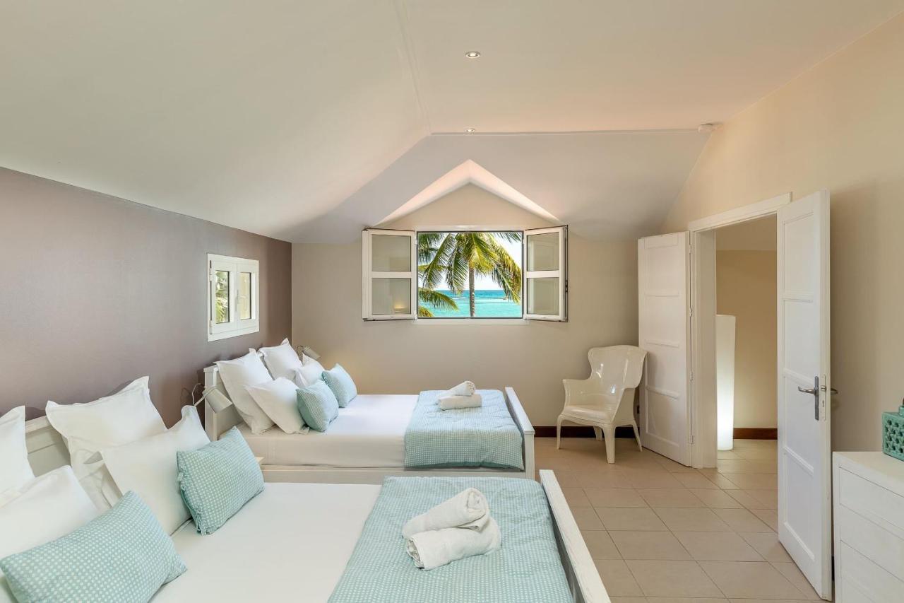 Villa Marine 5 Etoiles Sur La Plage Du Lagon A Deux Pas Du Golf سانت فرانسوا المظهر الخارجي الصورة