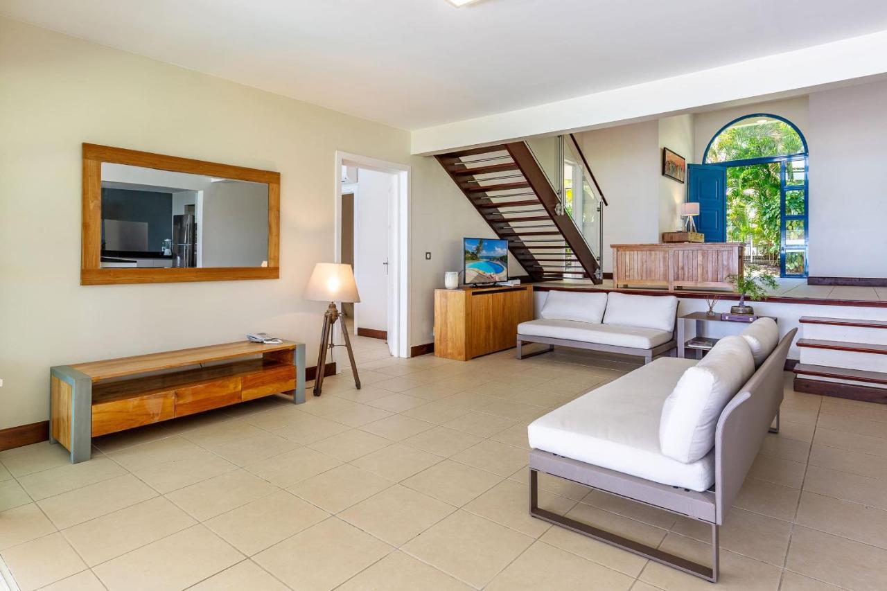 Villa Marine 5 Etoiles Sur La Plage Du Lagon A Deux Pas Du Golf سانت فرانسوا المظهر الخارجي الصورة